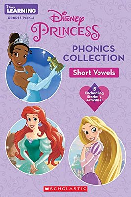 Disney Princess Phonics Collection: Short Vowels (Disney Learning: Bind-Up)-..
