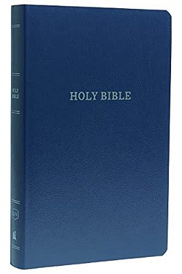 Kjv, Gift And Award Bible, Imitation Leather, Blue, Red Letter Edition-..
