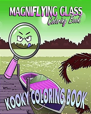 Magniflying Glass & Kooky Coloring Book-..