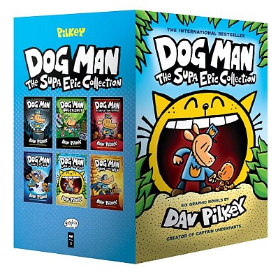 Dog Man: The Supa Epic Collection: From The Creator Of Captain Underpants (Dog Man #1-6 Box Set)-..