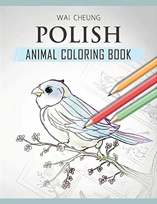 Polish Animal Coloring Book-..