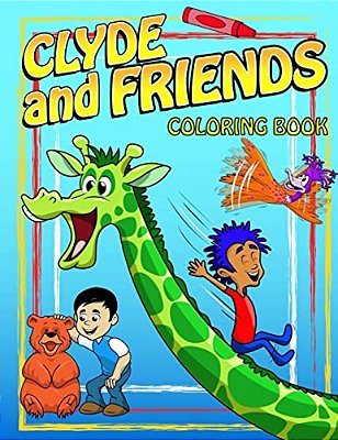 Clyde And Friends Coloring Book-..