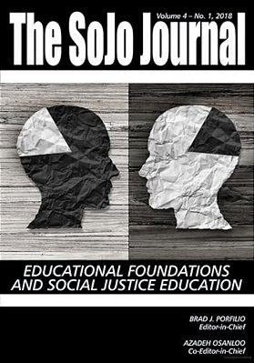 Sojo Journal Vol 4 Issue 1: Educational Foundations And Social Justice Education-..