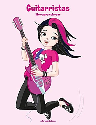 Guitarristas Libro Para Colorear 1-..