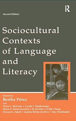 Sociocultural Contexts Of Language And Literacy-..
