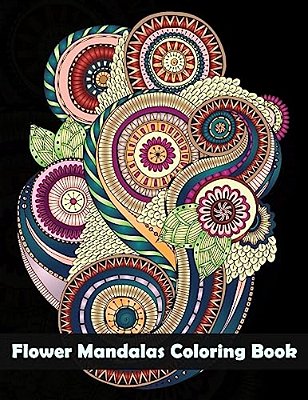 Flower Mandalas Coloring Book: (Coloring Is Fun) (Design Originals)-..