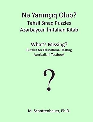 What's Missing? Puzzles For Educational Testing: Azerbaijani Testbook-..
