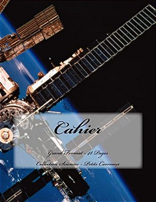 Cahier - Grand Format - 48 Pages - Collection Sciences: Petits Carreaux - Design Original 6-..