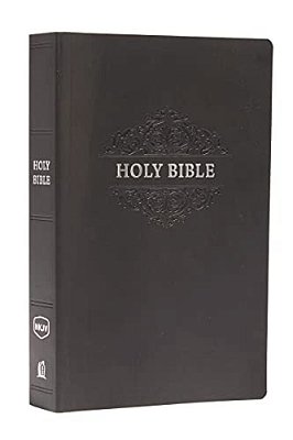 Nkjv, Holy Bible, Soft Touch Edition, Imitation Leather, Black, Comfort Print-..