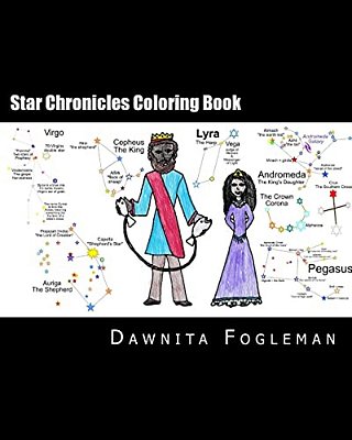 Star Chronicles Coloring Book: Bible Based Study Of The Constellations-..
