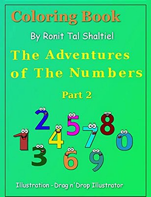 Coloring Book - The Adventures Of The Numbers: Subtraction-..