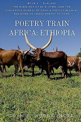 Poetry Train Africa: Ethiopia 10: The Blessings Of Skin, Steel, And The Dangerous Donkey Of Crania Poetico Blowing The Horn Of Omega Poetry To Cows-..