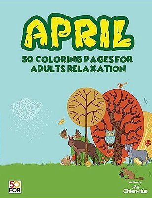 April 50 Coloring Pages For Adults Relaxation-..