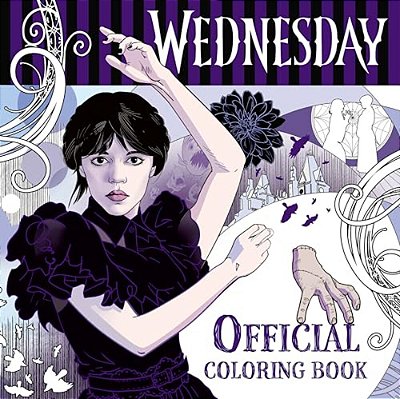 Wednesday: Official Coloring Book-..