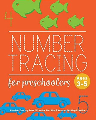 Number Tracing Book For Preschoolers: Number Tracing Book, Practice For Kids, Ages 3-5, Number Writing Practice-..