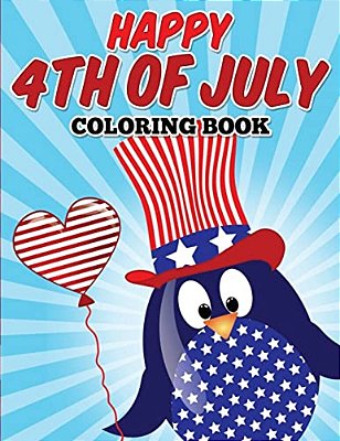 Happy 4Th Of July Coloring Book-..