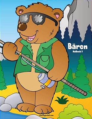 Bärenmalbuch 3-..