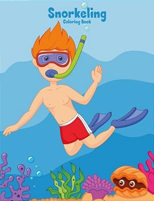 Snorkeling Coloring Book 1-..