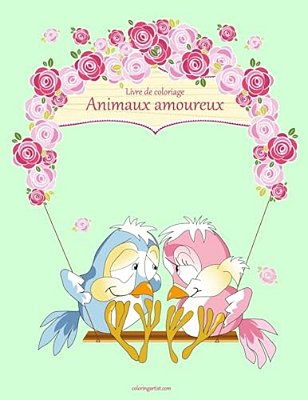 Livre De Coloriage Animaux Amoureux 1-..