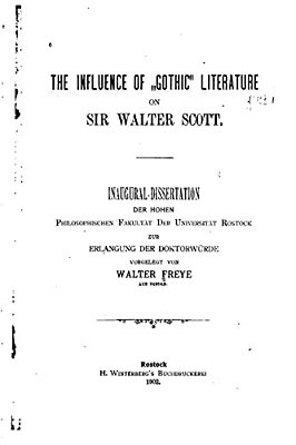 The Influence Of Gothic Literature-..