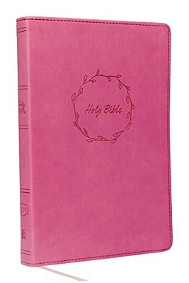 Kjv, Value Thinline Bible, Large Print, Leathersoft, Pink, Red Letter Edition, Comfort Print-..