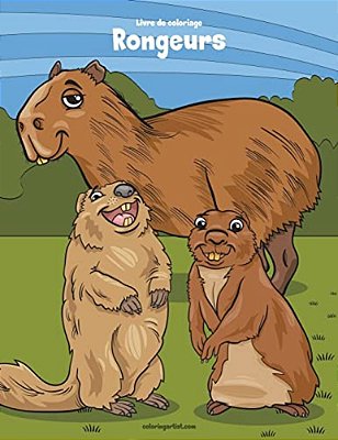 Livre De Coloriage Rongeurs 2-..
