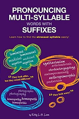 Pronouncing Multi-Syllable Words With Suffixes: Learn How To Find The Stressed Syllable Easily!-..