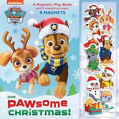 One Pawsome Christmas: A Magnetic Play Book (Paw Patrol)-..