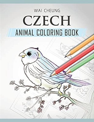 Czech Animal Coloring Book-..