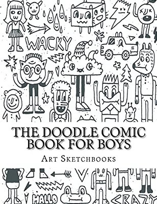 The Doodle Comic Book For Boys-..