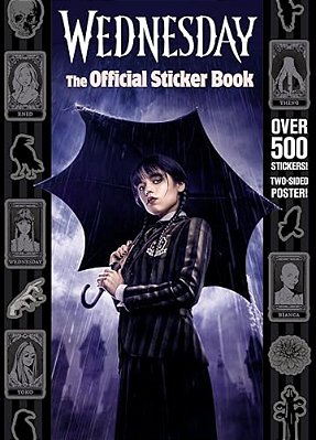 Wednesday The Official Sticker Book-..
