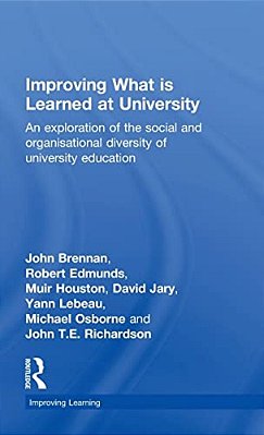 Improving What Is Learned At University: An Exploration Of The Social And Organisational Diversity Of University Education-..