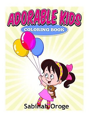 Adorable Kids Coloring Book-..