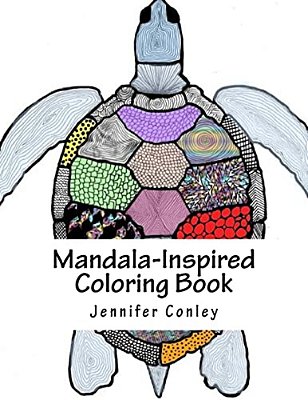 Mandala Inspired Coloring Book: B Inspired-..