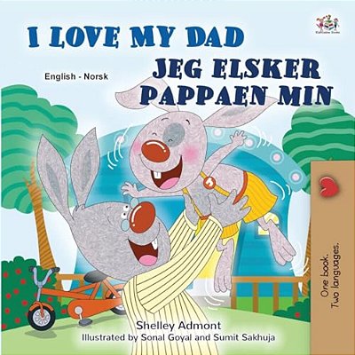 I Love My Dad (English Norwegian Bilingual Children's Book)-..