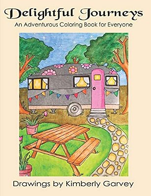 Delightful Journeys: An Adventurous Coloring Book For Everyone-..