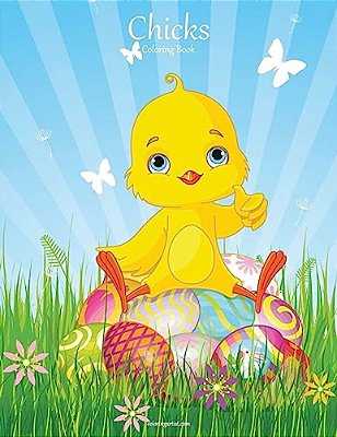 Chicks Coloring Book 1-..
