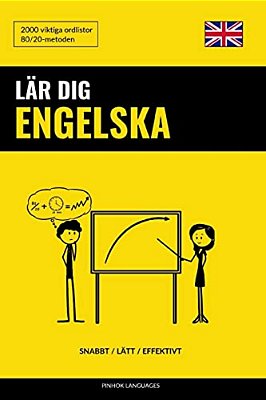 Lär Dig Engelska - Snabbt/Lätt/effektivt: 2000 Viktiga Ordlistor-..