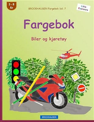 Brockhausen Fargebok Vol. 7 - Fargebok: Biler Og Kjøretøy-..