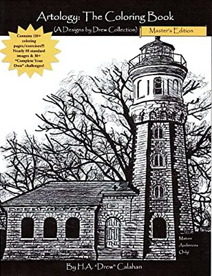 Artology: The Coloring Book; Masters Edition: (A Designs By Drew Collection)-..