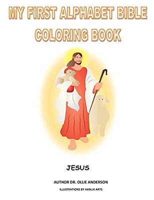 My First Alphabet Bible: Coloring Book-..