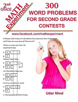 Math Experiment - 300 Word Problems For Second Grade Contests-..