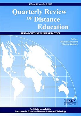 Quarterly Review Of Distance Education Vol 16 Issue 2-..