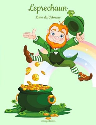 Leprechaun Libro Da Colorare 1-..