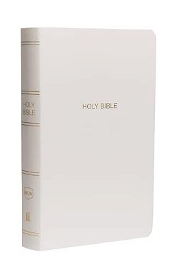 Nkjv, Gift And Award Bible, Leather-Look, White, Red Letter Edition-..