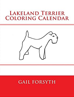 Lakeland Terrier Coloring Calendar-..