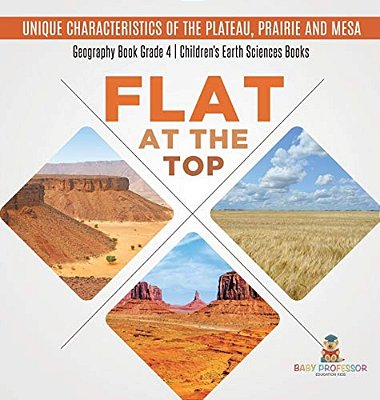 Flat At The Top: Unique Characteristics Of The Plateau, Prairie And Mesa Geography Book Grade 4 Children's Earth Sciences Books-..