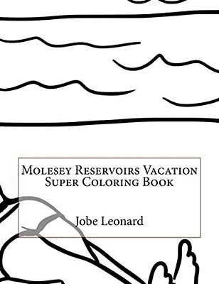 Molesey Reservoirs Vacation Super Coloring Book-..