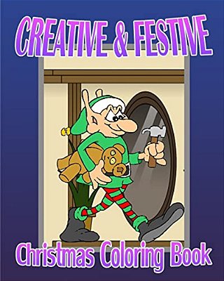 Creative & Festive (Christmas Coloring Book)-..