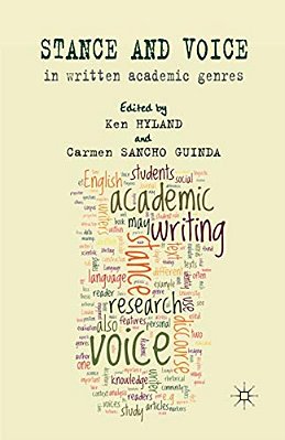 Stance And Voice In Written Academic Genres-..